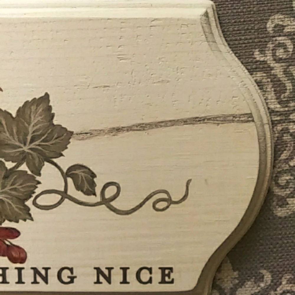 Pumpkin Spice & Everything Nice Handmade Wood Sign/Decor NWOT 💚HOST PICK💚